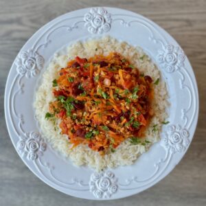 Chilli con carne hakklihaga