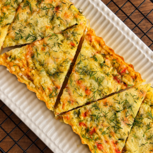 Kartulipõhjaga mahlane pirukas 1500 kcal